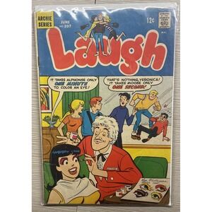 Laugh Comics #207 (Archie Series) Jun 1968, Archie, Betty, Veronica, Jughead VG+
